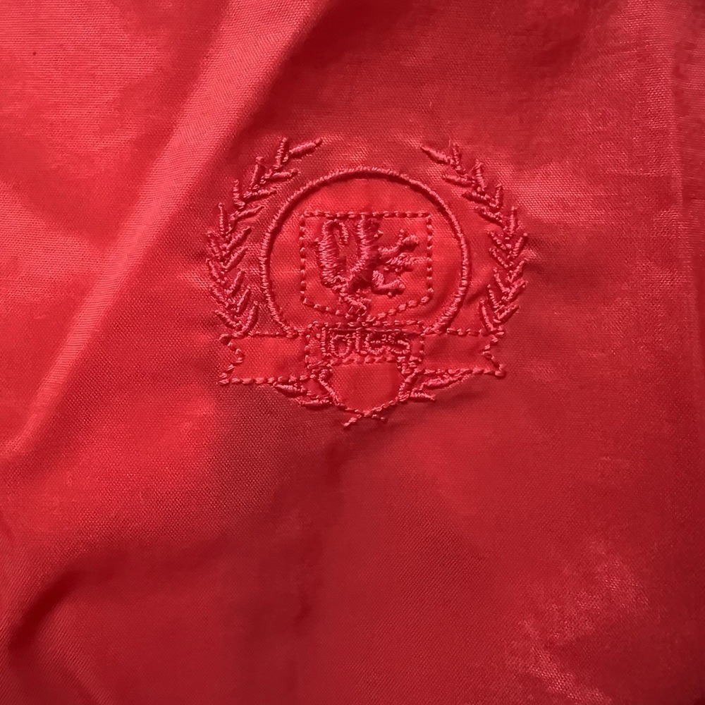 vintage 90s Totes Red windbreaker jacket In A Bag Med Womens Mens Y2K 1/2 Zip - Picture 9 of 11